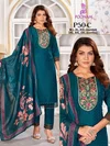 P 50 A To C By Poonam Muslin Size Combo Kurtis Set